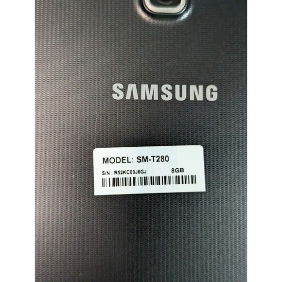 Samsung Galaxy Tab A WIFI 7" 8GB Tablet SM-T280 - Black - Picture 3 of 6